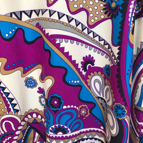 SALE! ❤️ Silk/Cotton Pucci style skirt 💋 NWOT - Picture 3 of 5